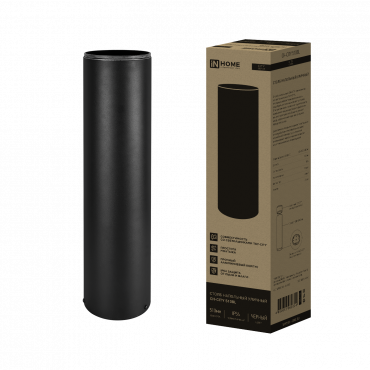 Столб напольный СН-CITY 510BL для светильника ТБУ-CITY 510мм черный IP54 IN HOME, Светильники светодиодные уличные	