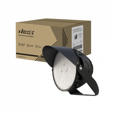Прожектор светодиодный SPFL-LEVEL 500PA50 500/400/300Вт 100-277В 160лм/Вт 45гр 7 лет IP66 черный NEOX Прожектор светодиодный SPFL-LEVEL 500PA50 500/400/300Вт 100-277В 160лм/Вт 45гр 7 лет IP66 черный NEOX