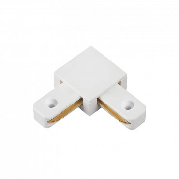 Коннектор L-тип LSB-WH для шинопровода SB белый IN HOME, Шинопровод и аксессуары к трековым светильникам	