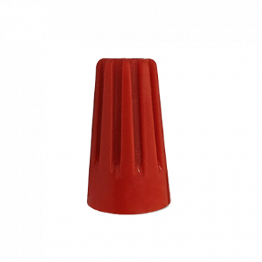 Колпачок СИЗ-6 красный 6.0-20.0 (100шт./упаковка) IN HOME, Наконечники, гильзы, колпачки